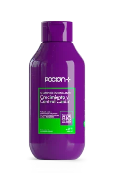 Shampoo control caída y crecimiento poción