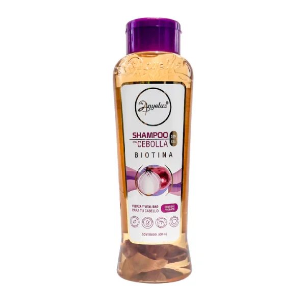 Shampoo de cebolla anyeluz