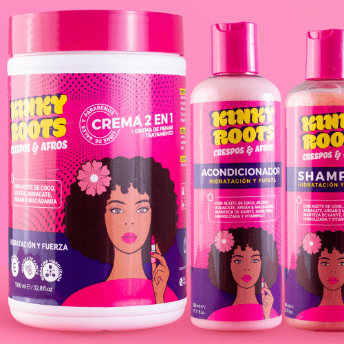 Kinky Roots Acondicionador para niños crespos y afro x 380 ml