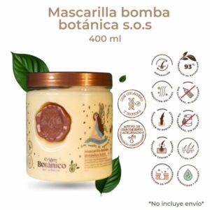 Mascarilla bomba botánica