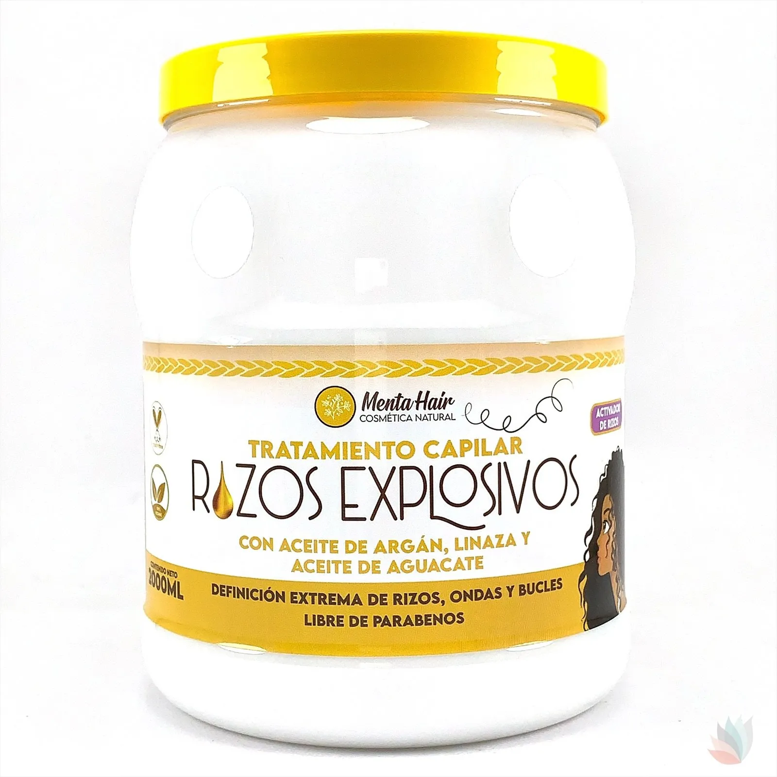 Bombonera rizos explosivos menta hair