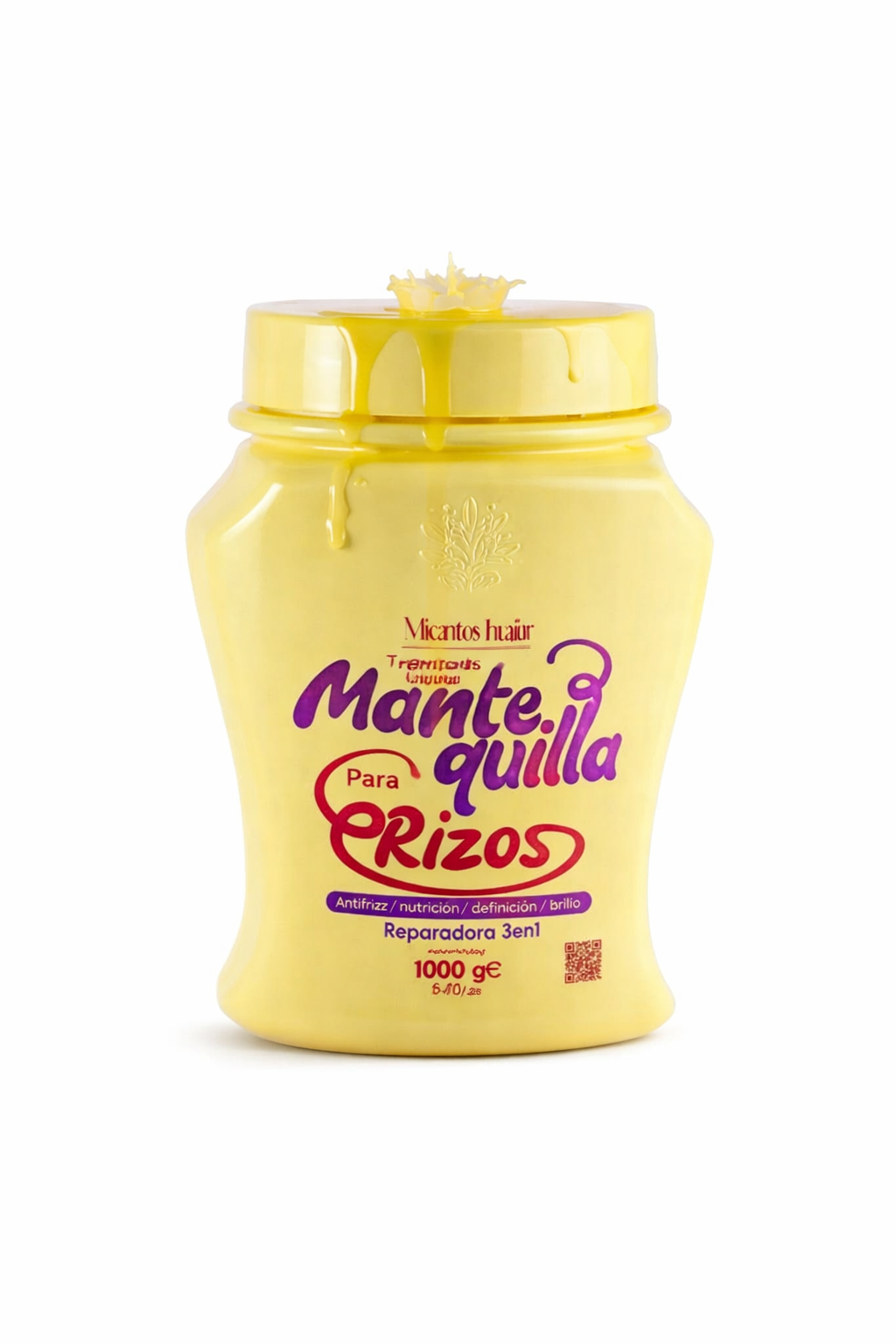 Mantequilla para rizos menta hair