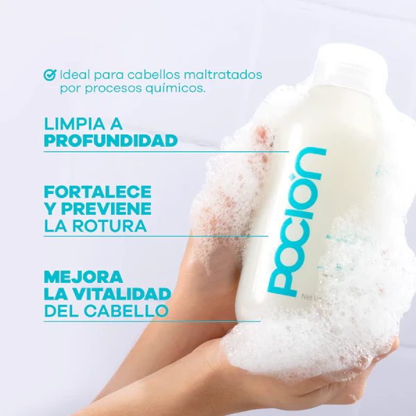 Shampoo del kit poción