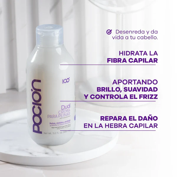 Crema para peinar poción