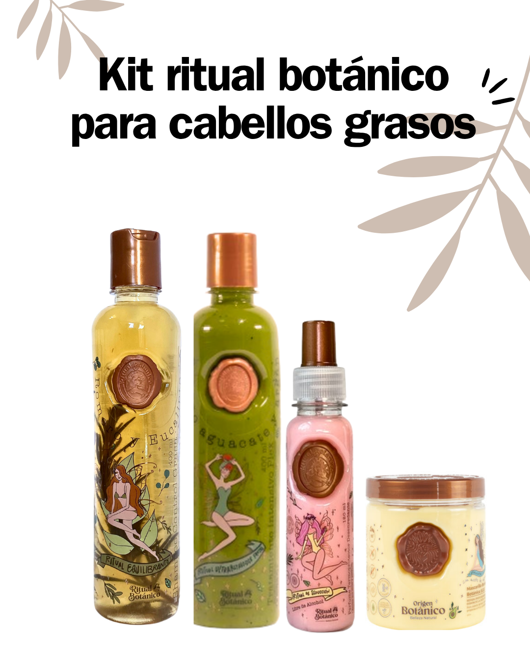 Kit para cabellos grasos