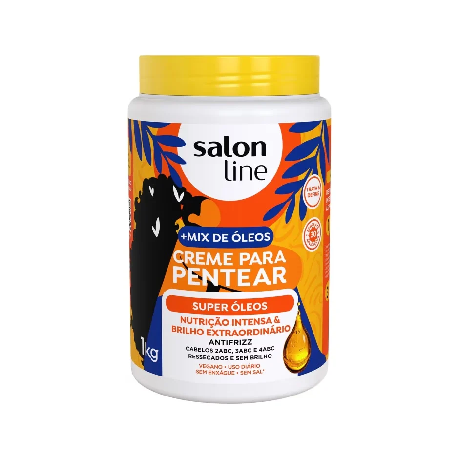 Salon line super oleos para cabello afro